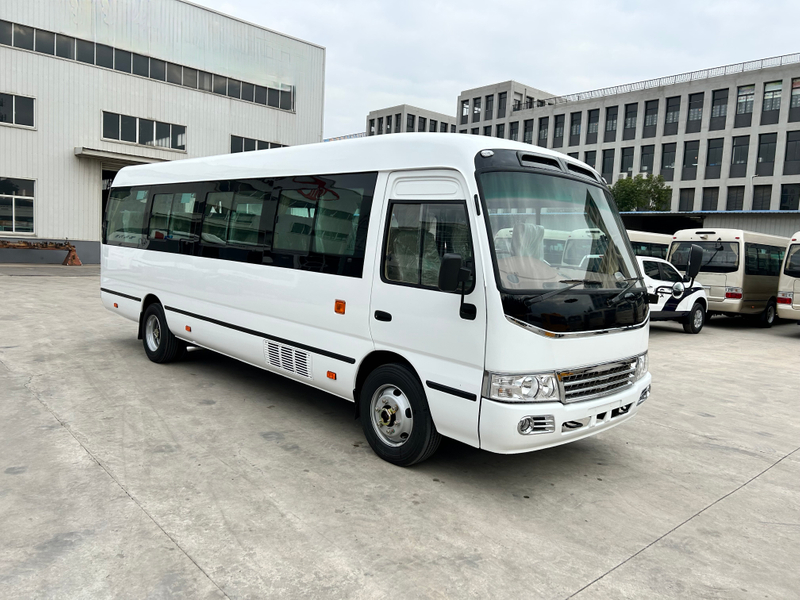 China RHD Coaster Cummins Diesel Engine 31seats Bus