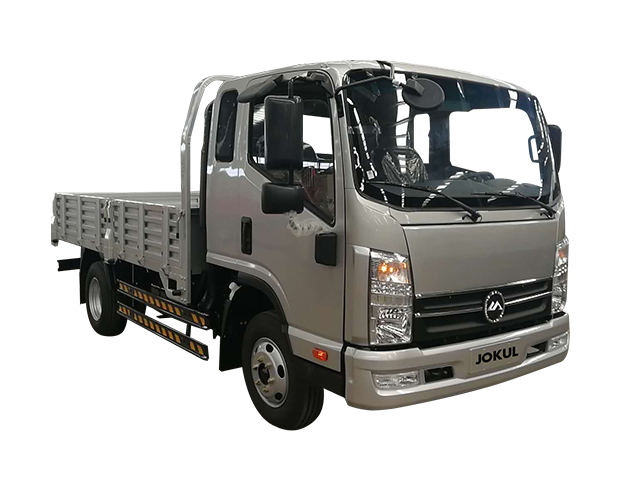 JOKUL 4tons gasoline cargo box truck with 2438cc engine 3.8m longer body and one and half cabin